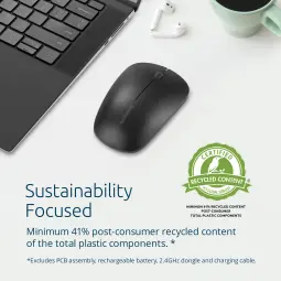 Kensington MY230 EQ Wireless Rechargeable Eco-Friendly Mouse - Midsize