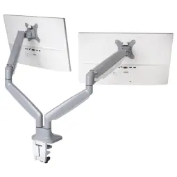 Kensington SmartFit® One-Touch Dual Monitor Arm Grey