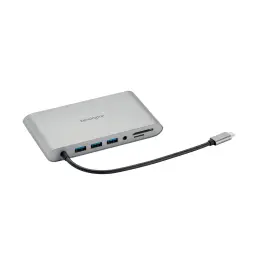 Kensington UH1440P USB-C 5Gbps Dual Video Driverless Mobile Dock – 85W Pass-Through Power – DP/HDMI/VGA