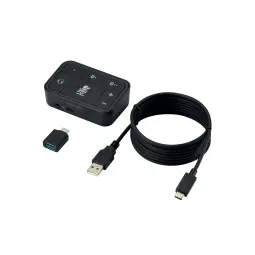 Kensington Universal 3-in-1 Pro Audio Headset Switch
