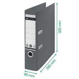 Leitz 180° Recycle Lever Arch File Blue Pack of 10