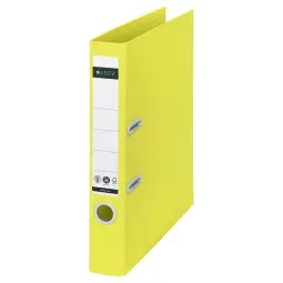 Leitz 180° Recycle Lever Arch File YelLow Pack of 10