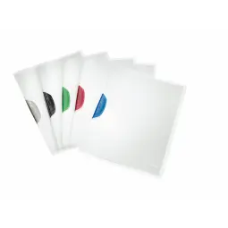 Leitz ColorClip Swing Clip Files Pack of 6 Assorted Colour Clips