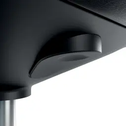 Leitz Ergo Sitting Stool With Wheels and Comfort Seat Black