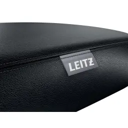 Leitz Ergo Sitting Stool With Wheels and Comfort Seat Black
