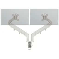 Leitz Ergo Space Saving Dual Monitor Arm Grey
