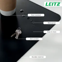 Leitz Large Desk Mat Black