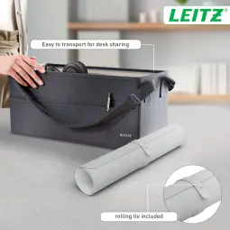 Leitz Large Desk Mat Grey