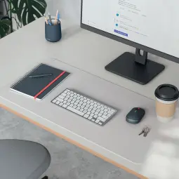Leitz Large Desk Mat Grey