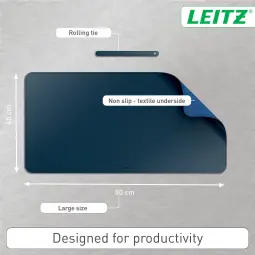 Leitz Large Desk Mat Night Blue