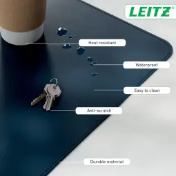 Leitz Large Desk Mat Night Blue