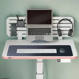 Leitz Large Felt Desk Mat Dark Grey