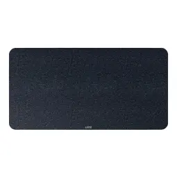 Leitz Large Felt Desk Mat Dark Grey