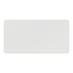 Leitz Large Leather Desk Mat Grey