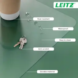 Leitz Large Transparent Desk Mat