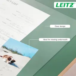Leitz Large Transparent Desk Mat