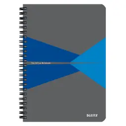 Leitz Notebook Office PP A5 Ruled Blue Pack of 5