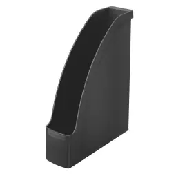 Leitz Plus Magazine File Six Pack of A4 Black