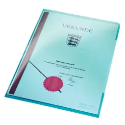 Leitz Premium Folder A4 Clear (Pack 100)
