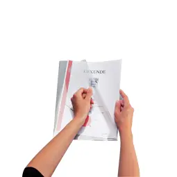 Leitz Premium Folder A4 Clear (Pack 100)