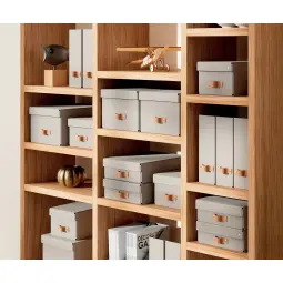 Leitz Puro Magazine File Pack of 2 Beige