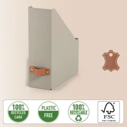 Leitz Puro Magazine File Pack of 2 Beige