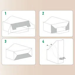 Leitz Puro Magazine File Pack of 2 Beige