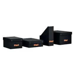 Leitz Puro Magazine File Pack of 2 Black