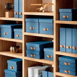 Leitz Puro Magazine File Pack of 2 Dark Blue