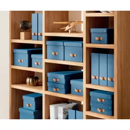 Leitz Puro Magazine File Pack of 2 Dark Blue