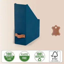 Leitz Puro Magazine File Pack of 2 Dark Blue