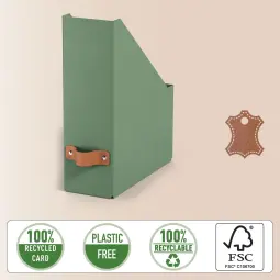 Leitz Puro Magazine File Pack of 2 Green
