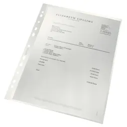 Leitz Recycle A4 Pocket Clear (Pack 100)