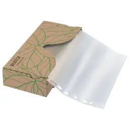 Leitz Recycle A4 Pocket Dispenser Clear Pack of 40