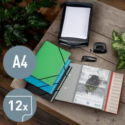 Leitz Recycle Card Divider Book Pack of 4 Green