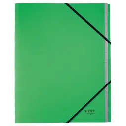 Leitz Recycle Card Divider Book Pack of 4 Green