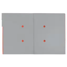 Leitz Recycle Card Divider Book Pack of 6 Red