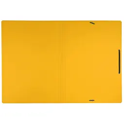 Leitz Recycle Card Folder With Elastic Band YelLow Pack of 10