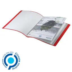 Leitz Recycle Display Book 20 Pocket Pack of 10 Red