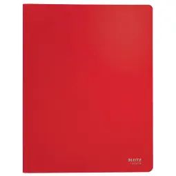 Leitz Recycle Display Book 20 Pocket Pack of 10 Red