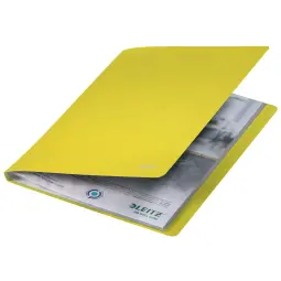 Leitz Recycle Display Book 20 Pocket Pack of 10 YelLow