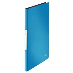 Leitz SoLid PP Display Book Light Blue 20 Pocket Pack of 10