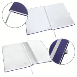 Leitz Style Notebook A4 Ruled  Titan Blue Pack of 5