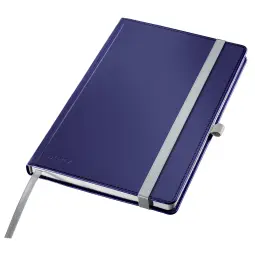 Leitz Style Notebook A5 Ruled  Titan Blue Pack of 5