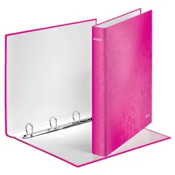 Leitz WOW Ring Binder Laminated Pack of 10