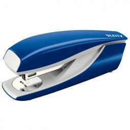 Leitz NeXXt Metal Office Stapler 30 Sheet Capacity Blue Half Strip