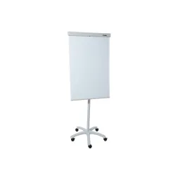 Mobile TEAM Flip Chart Easel With Star Base and 2 Extension Arms 