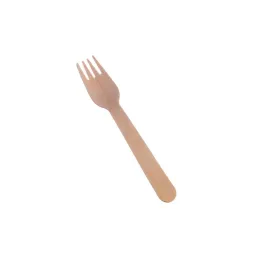 Natural Birchwood Forks Pack 100
