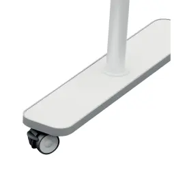 Nobo Move & Meet Revolving Mobile Whiteboard 1500x1200mm Grey