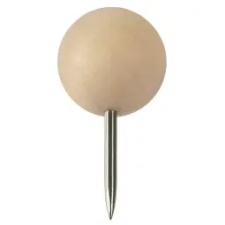 Nobo Notice Board Wooden Push Pins Pack of 40